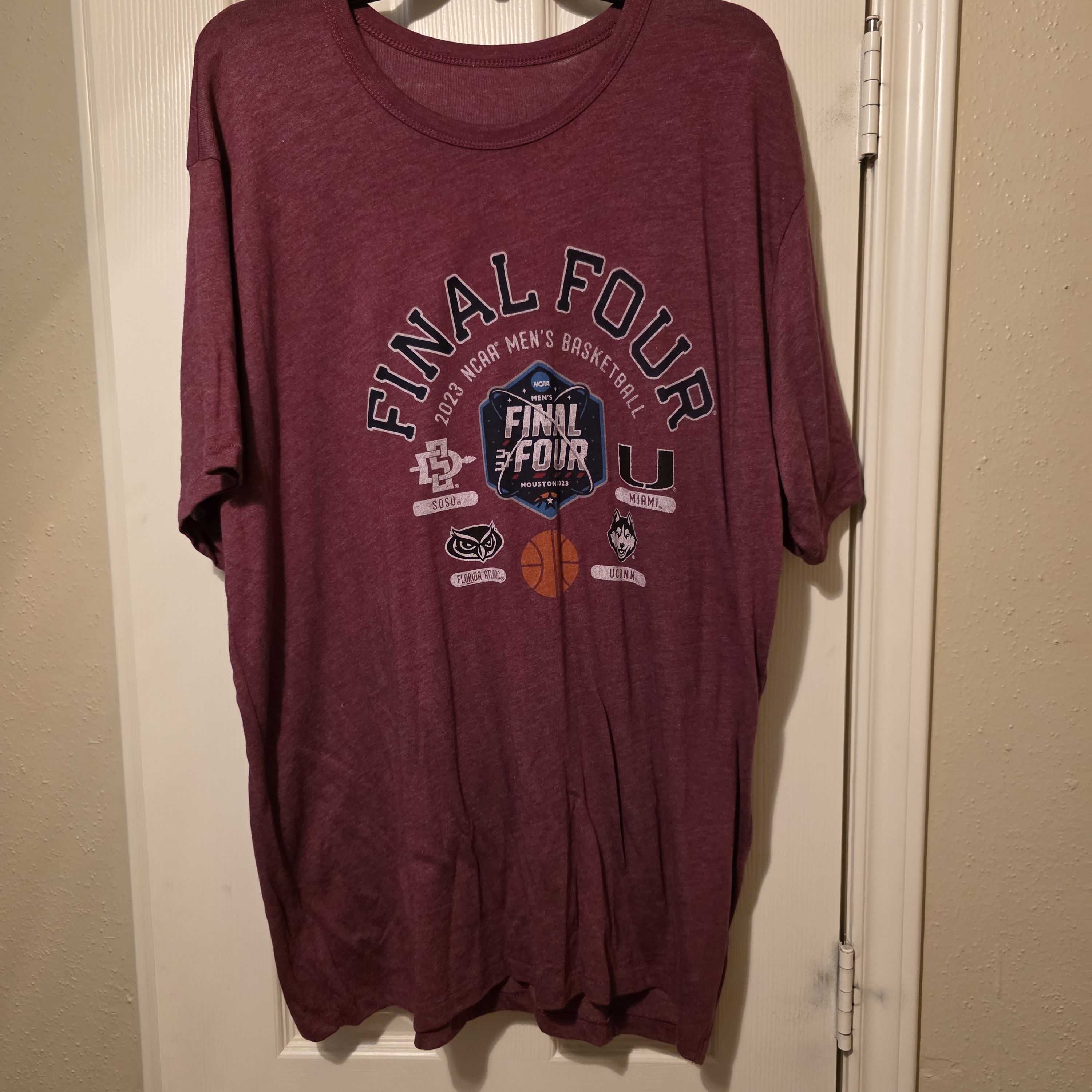 Ncaa Maroon Final Four Short Sleeve Tee